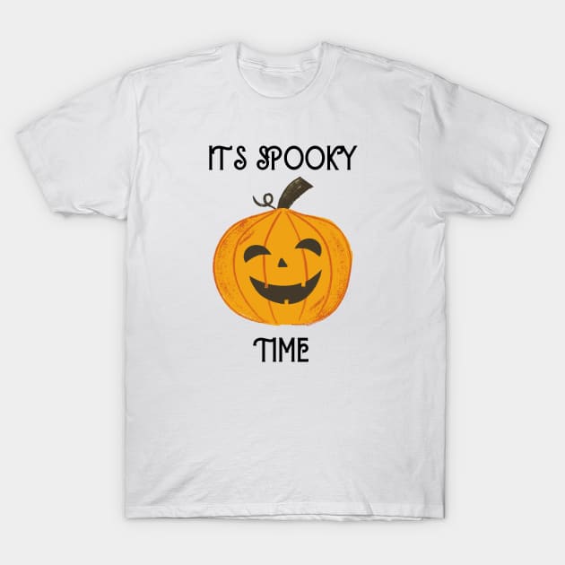 It's Spooky Time Halloween T-Shirt by JC's Fitness Co.
